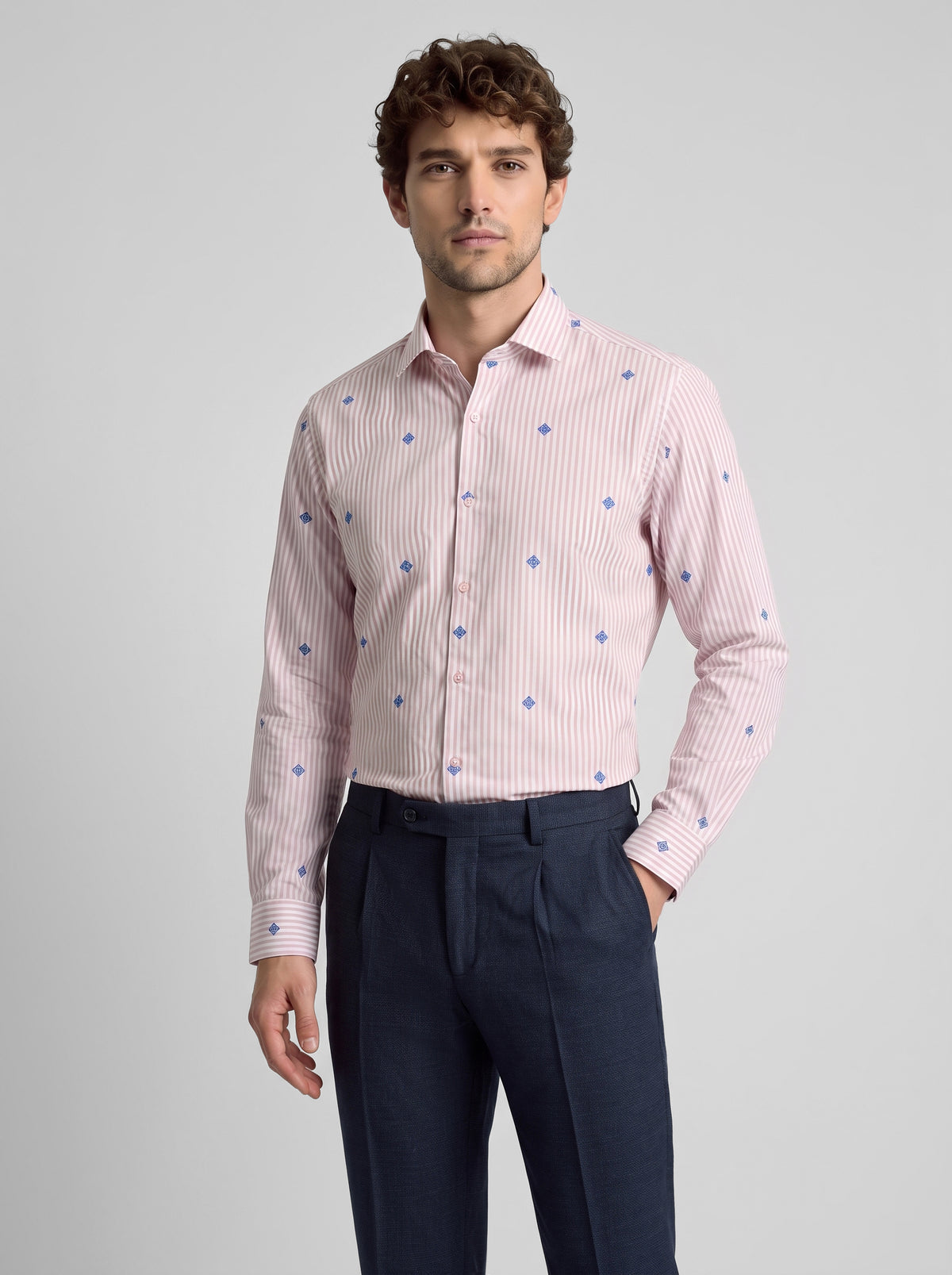 Slim Fit Shirt Pink