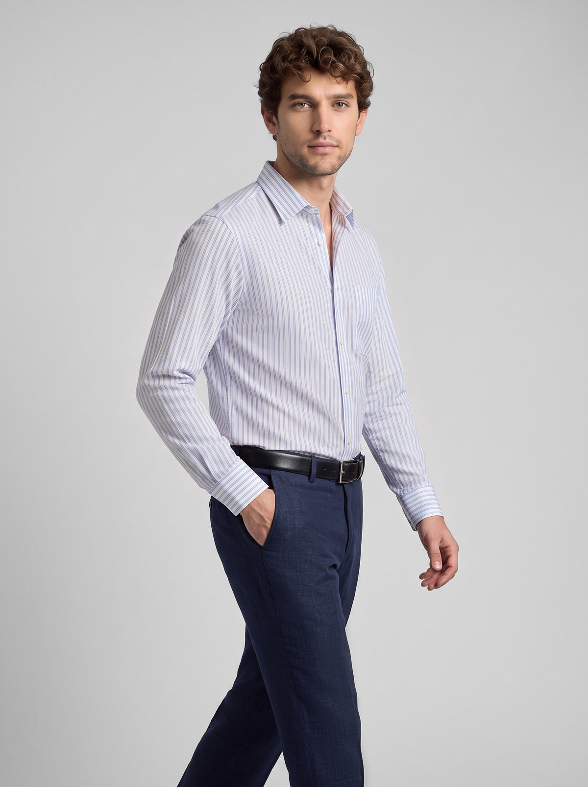 Regular Fit Shirt Blue