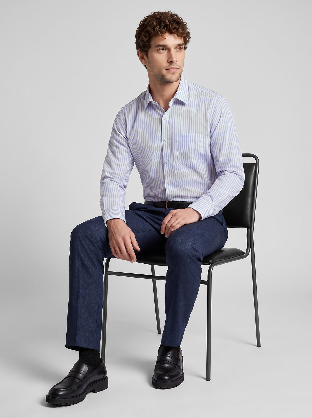 Regular Fit Shirt Blue