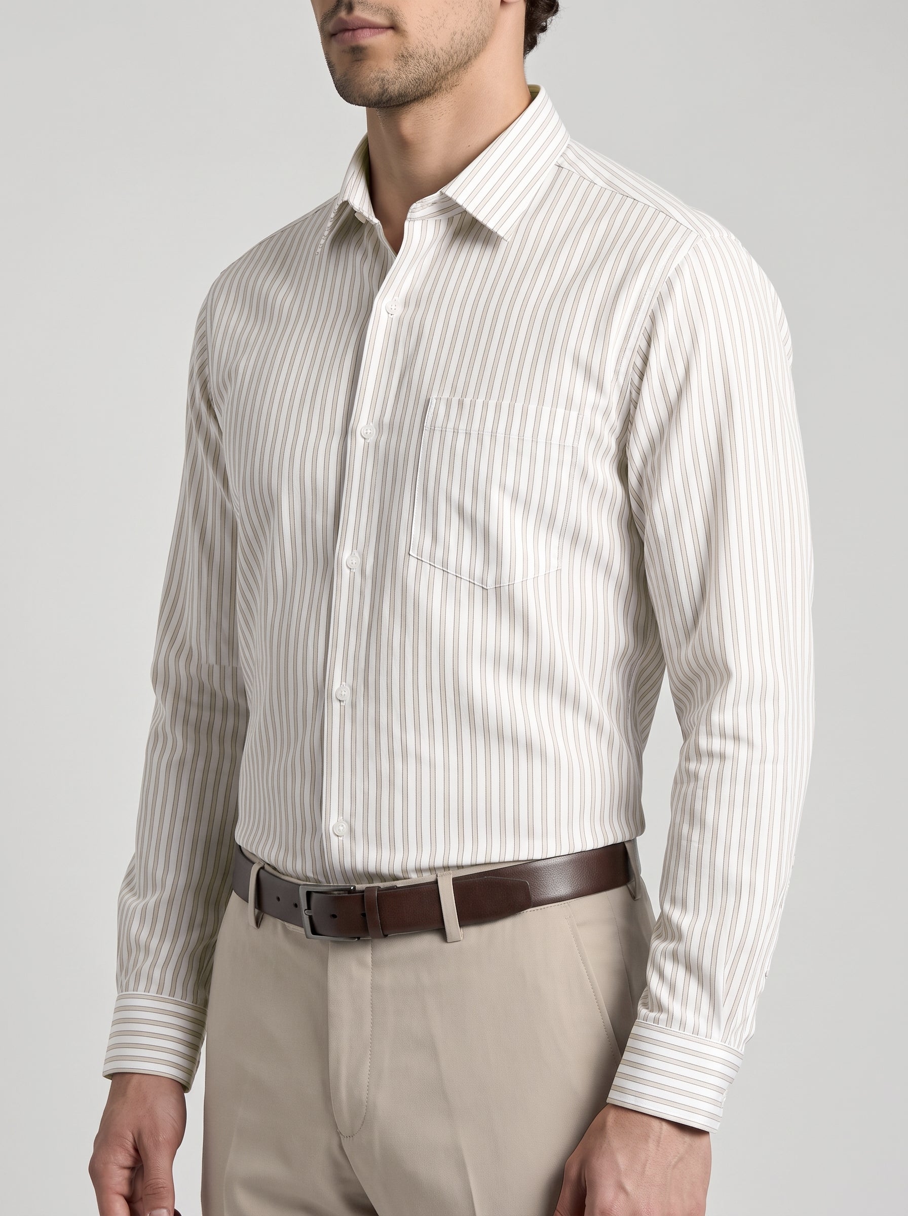 Regular Fit Shirt Cream