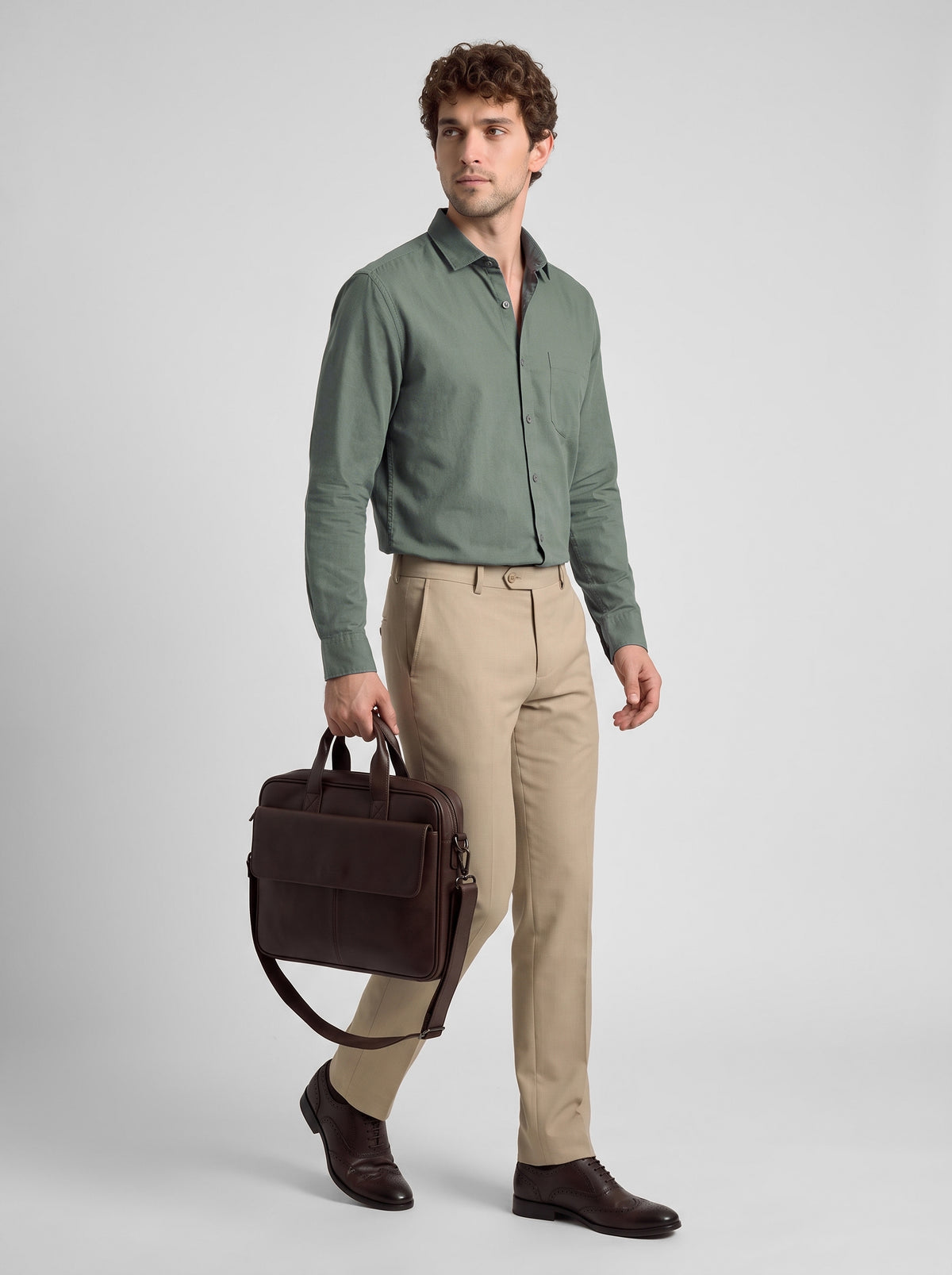 Slim Fit Shirt Green