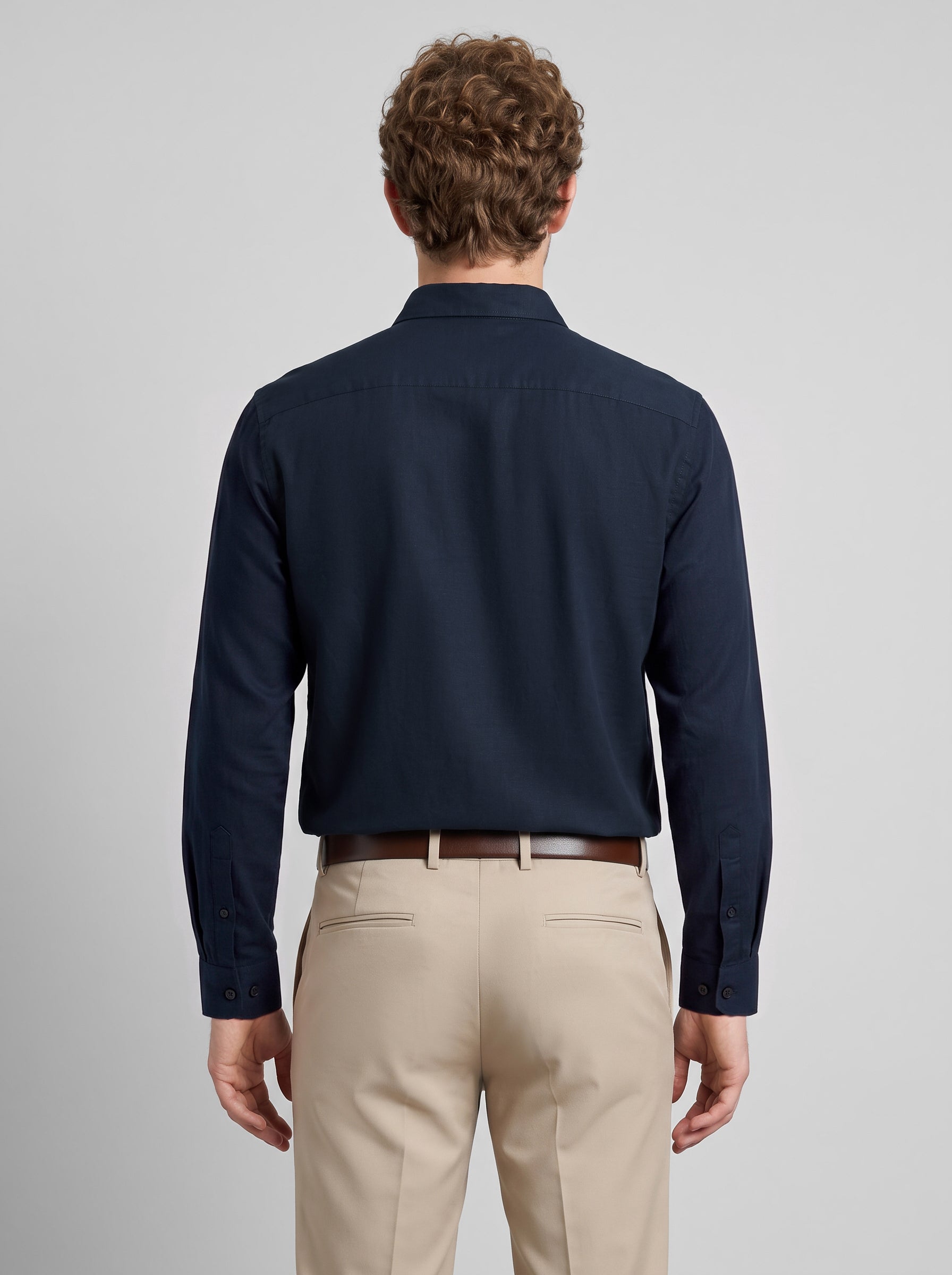 Slim Fit Shirt Navy