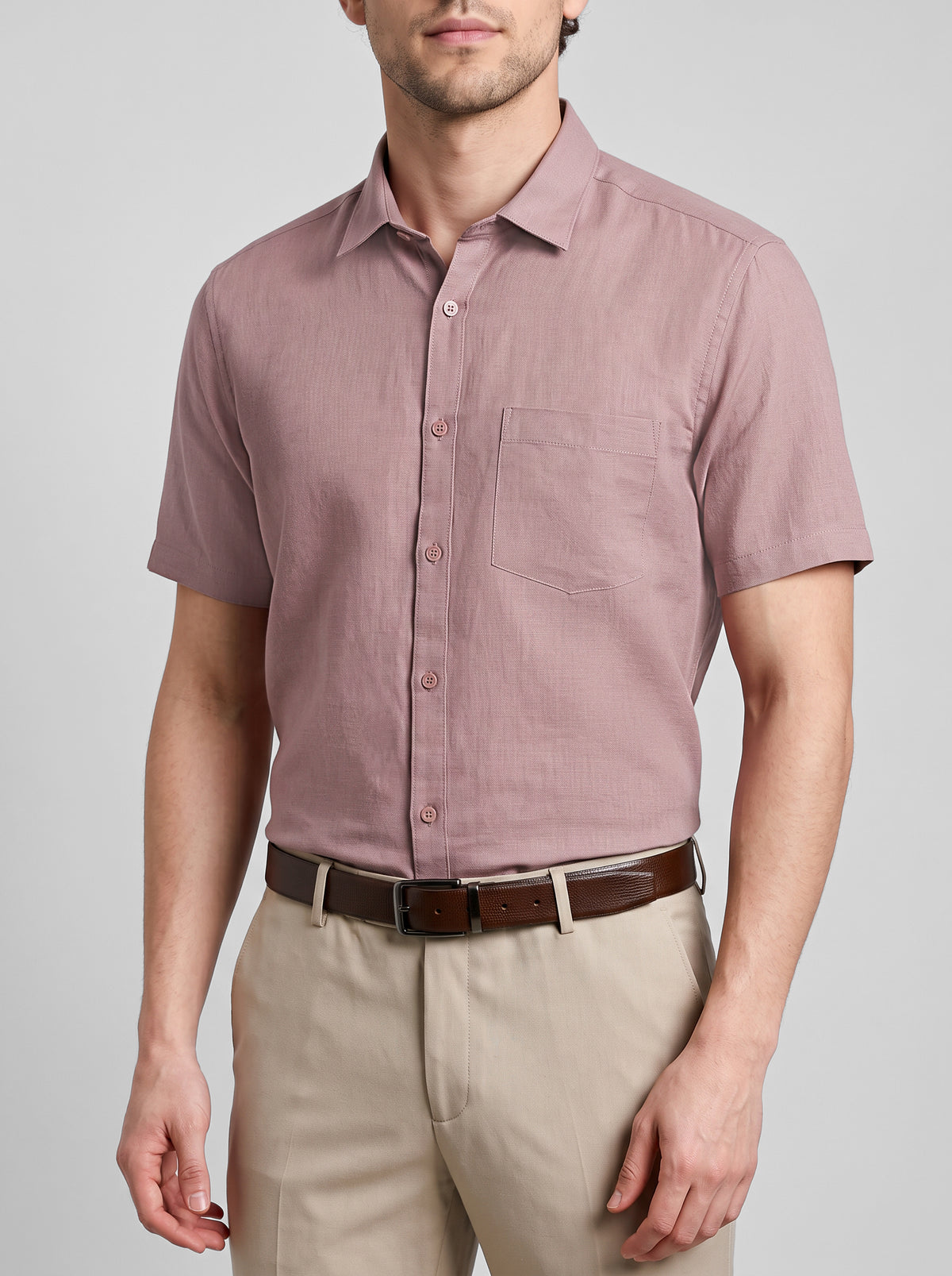 Slim Fit Shirt Mauve
