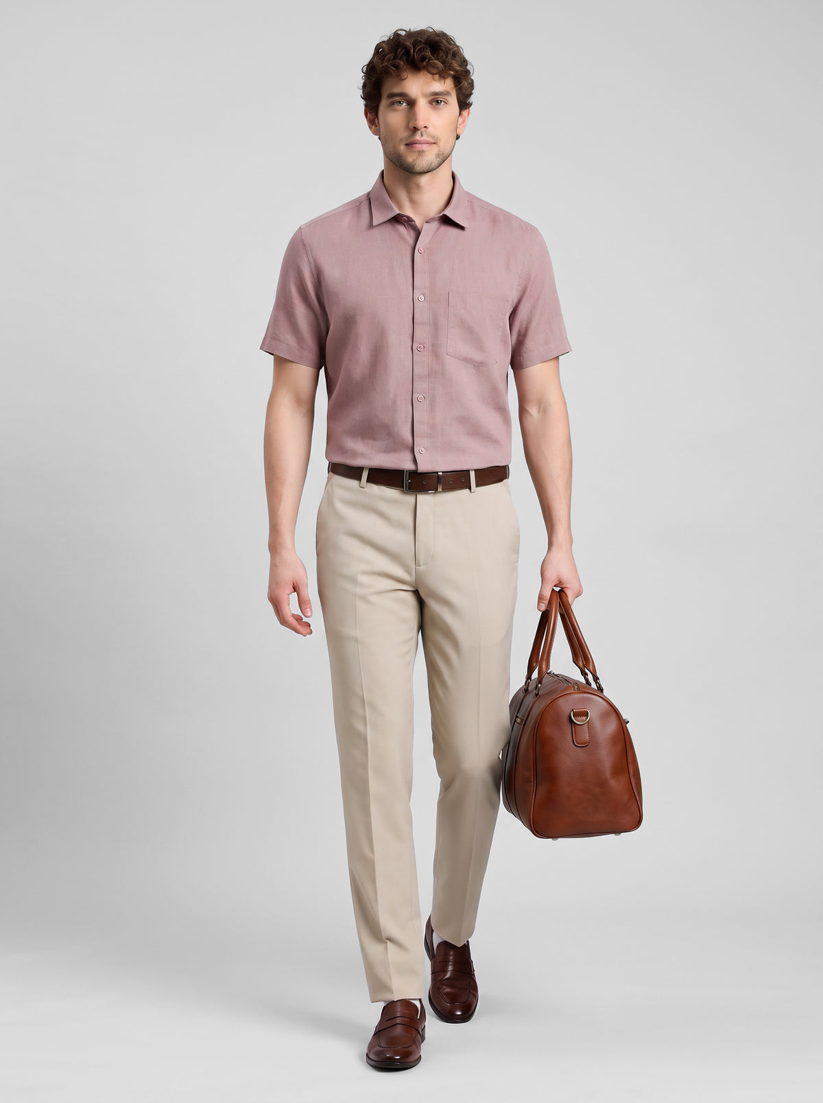 Slim Fit Shirt Mauve