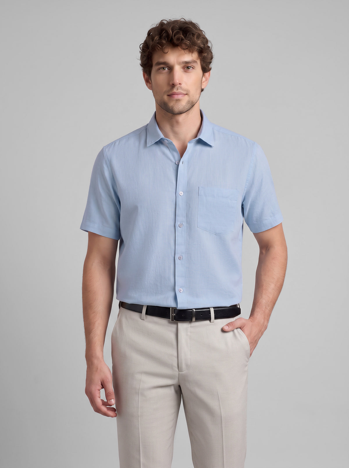 Slim Fit Shirt SKY