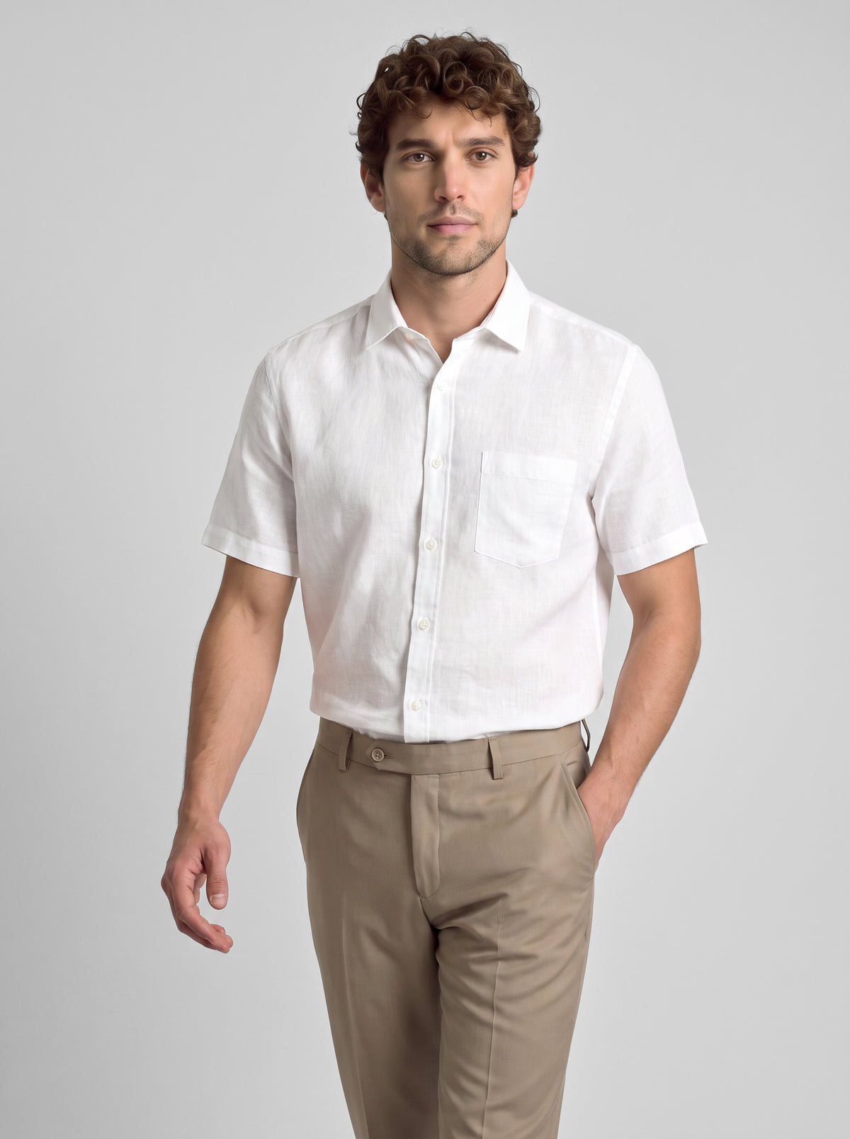 Slim Fit Shirt White