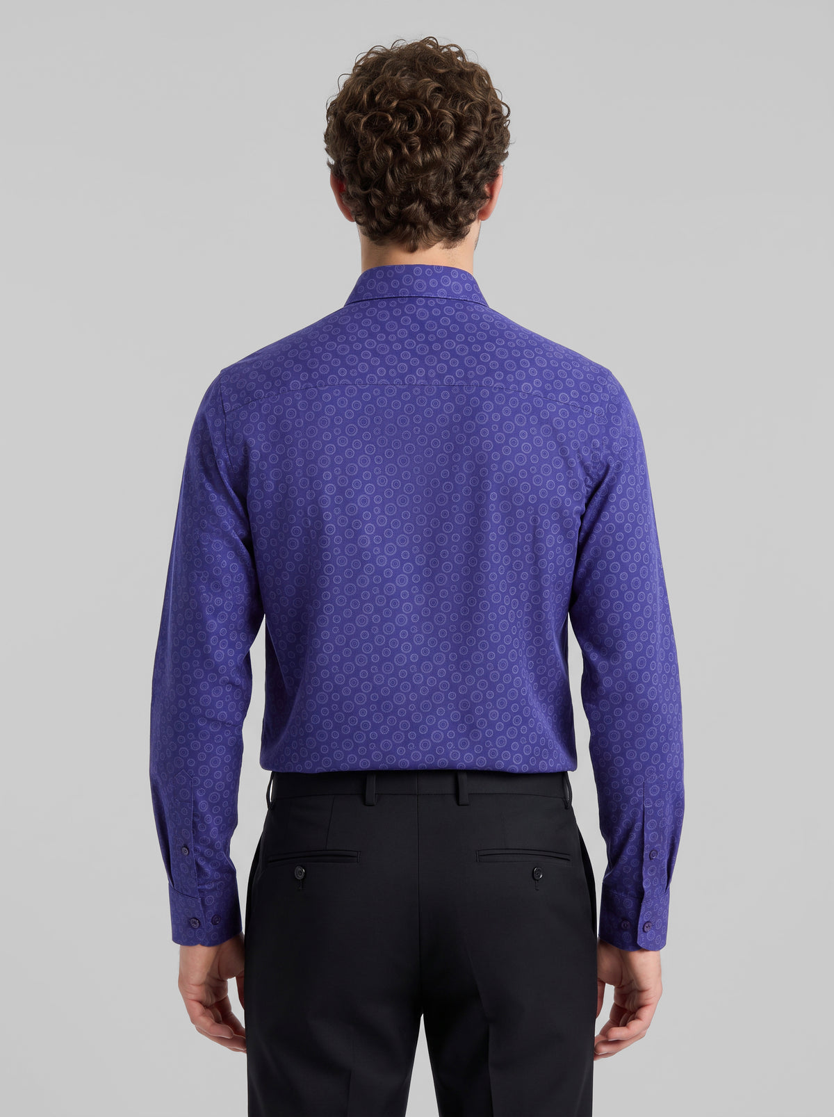 Slim Fit Shirt Air Force Blue